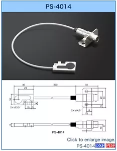 Sugiyama PS-4014 High Precision Proximity Sensor Head New - Picture 1 of 10