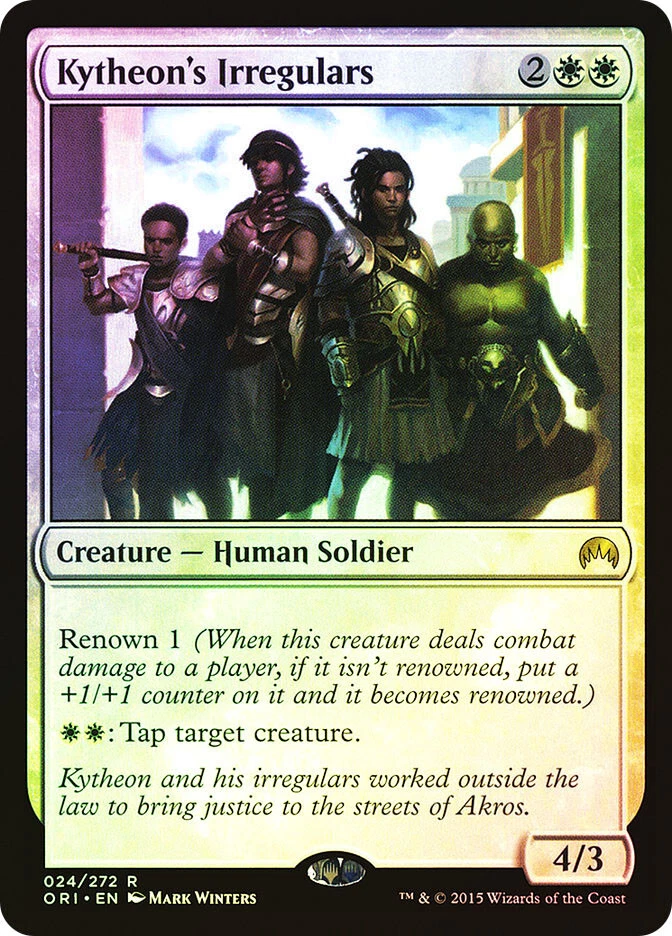 MTG FOIL Kytheon's Irregulars  - Magic Origins #24 - Image 1 of 1