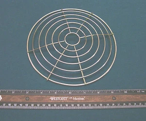 Cubierta/protectores/parrillas del ventilador, metal, para ventiladores de 180 mm, sin agujeros, sin pestañas (cantidad 1) - Imagen 1 de 4