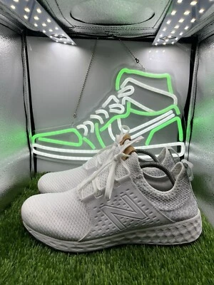 New Balance Fresh Foam Cruz White Women’s Sneakers WCRUZNS Size 12 Men’s 10.5 - Image 1 of 4