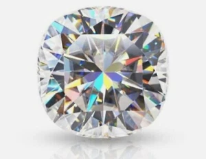 Fast Shipping! Natural Loose Diamond Cushion Cut Stones D VVS1+ Free Gift - Picture 1 of 6