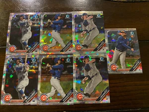 9 card lot 2019 Bowman Draft Sapphire CHICAGO CUBS Lot Refractor - Lots of hits! - Picture 1 of 1