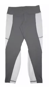 NWT Women’s Small Active Life Gray / White Color Block Yoga Pants MSRP $89 - Picture 1 of 7