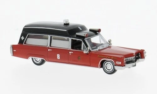 Brekina 19780 CADILAC MILLER METEOR Ambulanza Chicago F HO 1:87 NUOVO - Immagine 1 di 1