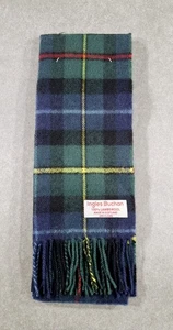 Bufanda Ingles Buchan Tartán Clan 100% Lana de Cordero Nueva Hecha en Escocia £24.99 - Imagen 1 de 8