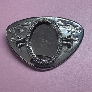 Belt Buckle for Decorative Insert - Western Style - Picture 1 of 4
