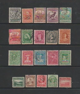 NEWFOUNDLAND   Collection of  Various  Stamps     USED - Picture 1 of 1