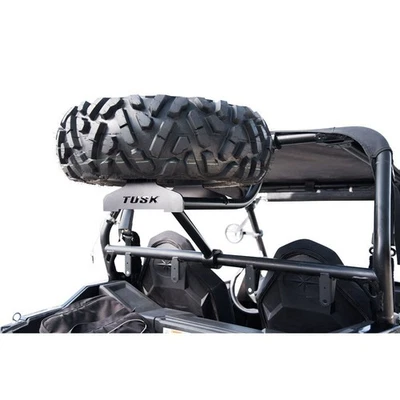 Tusk Spare Tire Carrier 12" + Wheels For POLARIS RZR 900 Trail EPS 2015-2020 Foto 1 de 4