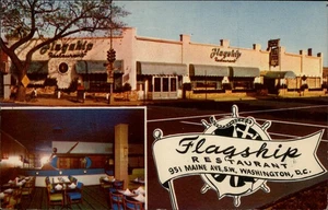 Washington,DCFlagship Restaurant Vintage Postcard - Picture 1 of 2