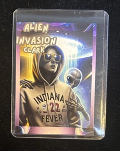 2025 Strongisland Anime Caitlin Clark SP Alien Invasion 👽 Galaxy Boarder  - Picture 1 of 2