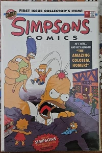 Simpsons Comics - Erstausgabe Sammlerstück - Bongo Comics 1993  - Bild 1 von 1