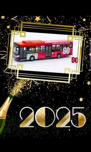 BUS toy, SINGAPORE,  SG60 special model, MAN A22 Model  - Picture 1 of 6