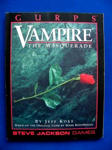 GURPS Vampire: The Masquerade - Steve Jackson Games - sehr guter Zustand - Bild 1 von 2