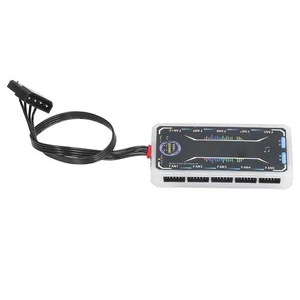 3Pcs RGB Case Fan 120mm Super Quiet RGB Multiple Light Modes Shockproof Design - Picture 1 of 24