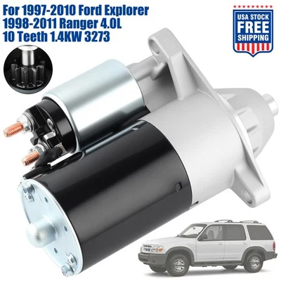 Genuine Starter Motor Fit Ford Explorer Mustang Ranger Ford Explorer Sport Trac - Image 1 of 4