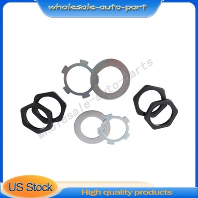 Fits Toyota Pickup 4Runner Land Cruiser T100 2X Front Axle Hub Spindle Lock Nut Foto 1 de 4