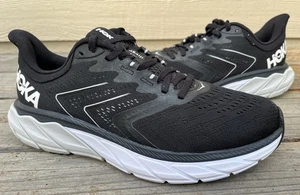 Hoka One One Arahi 5 Women's 9.5B Running Shoes 1115012 Black/White - Picture 1 of 14