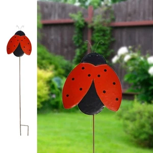 Metal Garden Stakes Spring Yard Sign Decorative Plant Stake Lawn Art Patio De... - Picture 1 of 7