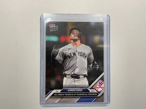 2024 Topps Now 409 Aaron Judge 33rd HR Before All Star Game - Bild 1 von 2