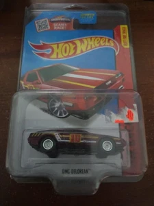 Hot Wheels 2015 SUPER Treasure Hunt DMC DELOREAN Red NEW in BLISTER !!! - Picture 1 of 4