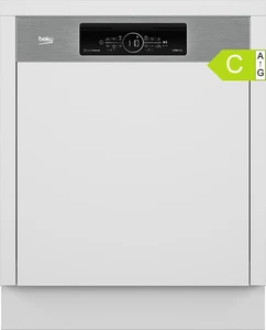 Beko Geschirrspüler 60cm teilintegriert 14 Maßgedecke Edelstahl C leise - Bild 1 von 7