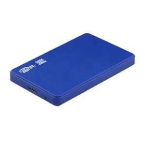 2.5 Hard Drive Case SATA HDD SSD Enclosure 5Gbps USB 3.0 - BLAU - Bild 1 von 2