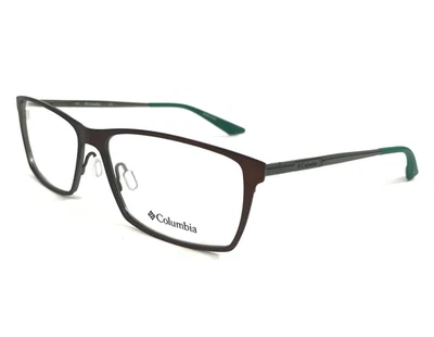 Armações de óculos Columbia C3020 213 marrom verde retangular aro completo 56-15-140 - Imagem 1 de 4