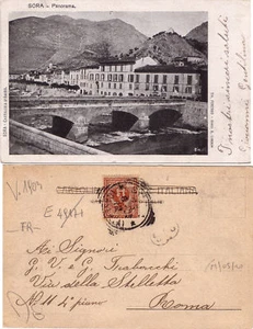Cartolina d'epoca - Sora (FR) - Panorama - Picture 1 of 1