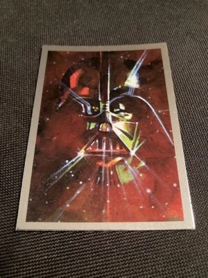 2012 TOPPS STAR WARS GALAXY SERIES 7 CARD SILVER FOIL INSERT#14 DARTH VADER - Image 1 of 2