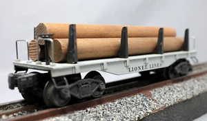 LIONEL ##6411 Dopoguerra (1948-1950) Lop Car pressofuso con registri, variante B, C8 - Foto 1 di 6