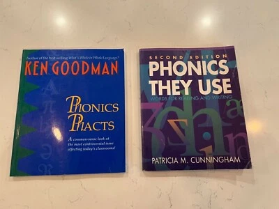 2 Phonics Books for Teachers: Phonics They Use and Phonics Phacts Kids & Reading - Image 1 of 2