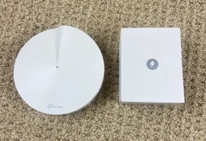 NEW TP LINK Deco M9 Plus AC2200 Whole Home Mesh WiFi System Single Unit TP-LINK - Picture 1 of 3