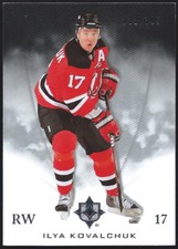 2010/11 Upper Deck Ultimate Collection #35 ILYA KOVALCHUK Base Set Card #232/399
