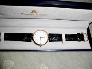 MAURICE LACROIX LES CLASSIQUES HERREN UHR STAHL VERGOLDET 37384 SAPHIRGLAS, NEU - Bild 1 von 4