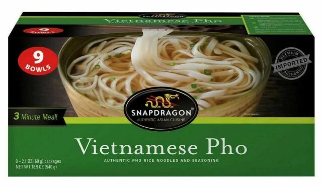 SNAPDRAGON Vietnamese Pho Rice Noodles - 9 Bowls