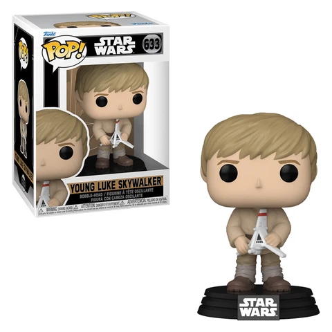 Funko Pop! STAR WARS: Young Luke Skywalker #633 Brand New In Stock Cover