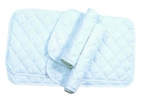 Gestepptes Bein Halstuch sortiert weiß - Bild 1 von 1