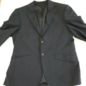 BROOK TAVERNER TAILORED JACKET. 44”R. Navy blue GENEROUS CUT machine washable - Picture 1 of 5