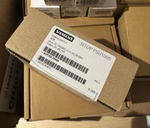 SIEMENS SITOP PSU100S 6EP1333-2BA20  PSU DIN 24VDC 5A 144W 120/230V New Sealed - Picture 1 of 1
