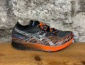 ASICS FUJISPEED 1011B330-001 SCHWARZ/WEISS LAUFTRAIL MIT ORANGE NEU MIT KARTON - Bild 1 von 7