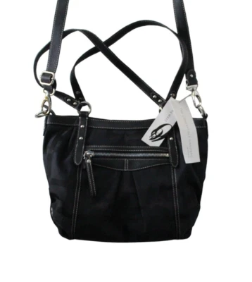 NIne West Black Convertible Crossbody Purse Shoulder Strap Handbag NWT - Image 1 of 4