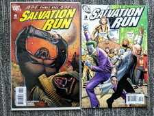 Salvation Run #3-4 **TWO ISSUE LOT** (DC 2007) Limited Series - Joker App.