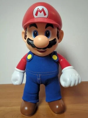 Nintendo It's Me Super Mario 12" Figura Parlante Muñeca Juguete Jakks Probado Funciona Foto 1 de 4