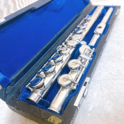 Muramatsu Flute EX Model Head joint Ag925 Used with Case - Image 1 of 4