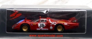 Spark S8800 1/43 ALFA ROMEO 33/2 #36 24H LE MANS 1969 Resin Model Car From Japan - Picture 1 of 6
