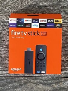 Amazon Fire TV Stick Lite HD Media Streamer / Alexa Voice Remote - Black 🚚 ✅