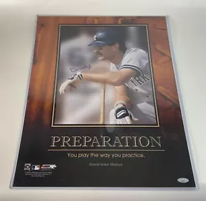 DON MATTINGLY autographed Signed NY Yankees 16x20 Photo photograph MLB ironclad - Picture 1 of 2