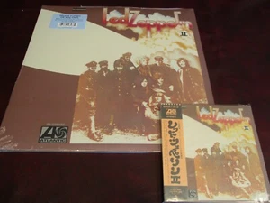 LED ZEPPELIN II VERIFIED DELUXE 180G 2 LP SET + JAPAN REPLICA OBI CD GATEFOLDS - Picture 1 of 1