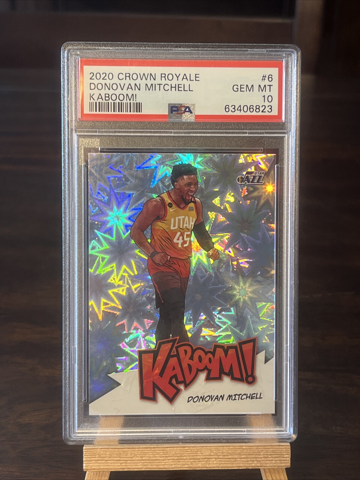 Donovan Mitchell 2020 Crown Royale #6 Kaboom! Price Guide - Sports 