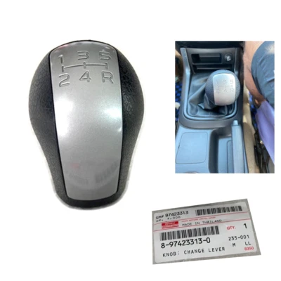 2012-16 Isuzu D-max Genuine Change Lever Gear Knob 5 Speed Manual 8974233130 K - Image 1 of 4
